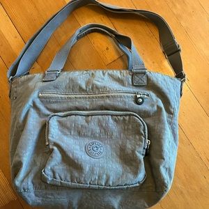 Gray Medium-Size Kipling Bag